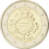 Irlande, 2 Euro 10 ans de l'Euro 2012