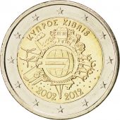 Chypre, 2 Euro 10 ans de l'Euro 2012