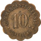 Ouveillan, Commerants Runis, 10 Centimes, Elie 10.2