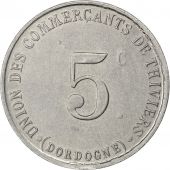 Thiviers, Union des Commerants, 5 Centimes 1917, Elie 10.1