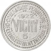 Vichy, Etablissement Thermal, 5 Centimes 1922, Elie 50.5