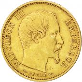 Second Empire, 10 Francs Or Napolon III, Petit Module TL, 1854 A, KM 784.2