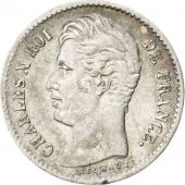 Charles X, 1/4 Franc 1830 A, KM 722.1