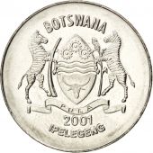Botswana, Rpublique, 50 Thebe 2001, KM 29