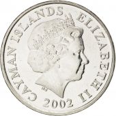 Iles Camans, Elisabeth II, 10 Cents 2002, KM 133