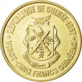 Guine, Rpublique, 25 Francs 1987, KM 60
