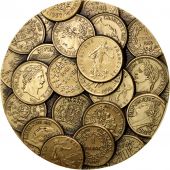 Mdaille, Monnaie de Paris, Cour des Comptes, Ple-Mle Anciens Francs