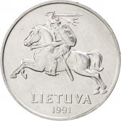 Lituanie, 5 Centai 1991, KM 87