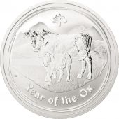 Australie, 1 Dollar Anne du Boeuf 2009, 1 once Argent, KM New