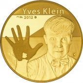 Vme Rpublique, 50 Euro Or Yves Klein 2012, KM 2090