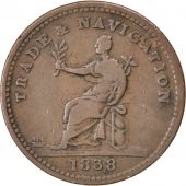 Guyane, 1 Stiver 1838, KM Tn1