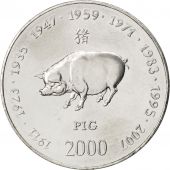 Somalie, 10 Shillings Cochon 2000, KM 101