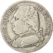 Louis XVIII, 5 Francs au buste habill 1814 K, KM 702.7