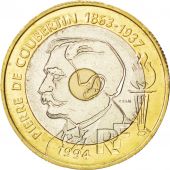 Vme Rpublique, 20 Francs Pierre de Coubertin 1994 Essai, KM E146