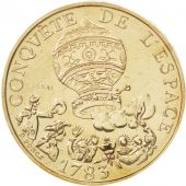 Vme Rpublique, 10 Francs Conqute de l'Espace 1983 B Essai, KM E124