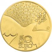 Vme Rpublique, 50 Euro Or Europa, 70 ans de la Paix en Europe 2015