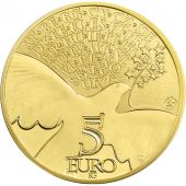 Vme Rpublique, 5 Euro Or Europa, 70 ans de la Paix en Europe 2015