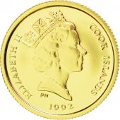 Iles Cook, Elisabeth II, 25 Dollars Or Cheval 1992, KM 138