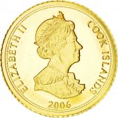 Iles Cook, Elisabeth II, 1 Dollar Or 2006, KM New
