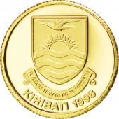 Kiribati, 10 Dollars Or Titanic 1998, KM 27