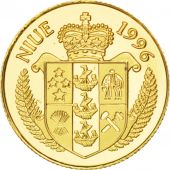 Niue, Elisabeth II, 25 Dollars Or Protection 1996, KM 179