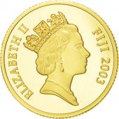 Fidji, Elisabeth II, 10 Dollars Or Trsor de Richard II 2003, KM 113