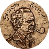 Mdaille, Monnaie de Paris, Georges Brassens