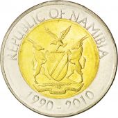 Namibie, Rpublique, 10 Dollars 2010, KM 21