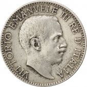 Somalie, Occupation Italienne, Victor Emmanuel III, 1/2 Rupia 1910 R, KM 5