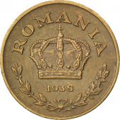 Roumanie, Carol II, 1 Leu 1938, KM 56