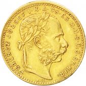 Hongrie, Franois Joseph, 20 Francs ou 8 Forint Or, 1882 KB, KM 467