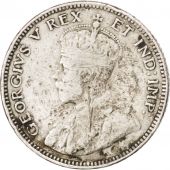 Afrique Britannique de l'Est, Georges V, 25 Cents 1913, KM 10
