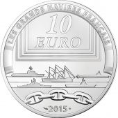 France, Monnaie de Paris, 10 Euro Le Colbert 2015