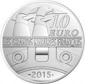 France, Monnaie de Paris, 10 Euro La Gironde 2015