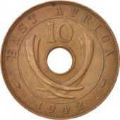 Afrique de l'Est, Georges VI, 10 Cents 1942, KM 26.2