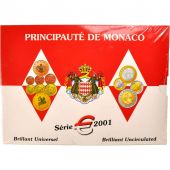 Monaco, Coffret BU Euro Rainier III 2001