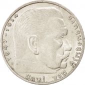 Allemagne, IIIme Reich, 2 Reichsmark 1937 E, KM 93