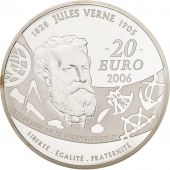 France, Monnaie de Paris, 20 Euro Jules Verne, Michel Strogoff 2006, KM 2066