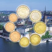 Estonie, Srie de 8 pices, 1 Centime  2 Euro, 2011
