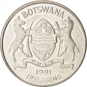 Botswana, Rpublique, 50 Thebe 1991, KM 7a