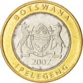 Botswana, Rpublique, 5 Pula 2007, KM 30