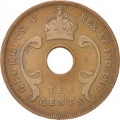 Afrique de l'Est, Georges V, 10 Cents 1922, KM 19