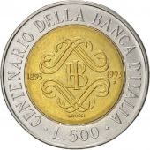 Italie, Rpublique, 500 Lire 1993, KM 160