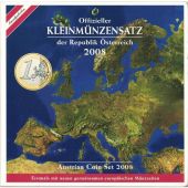Austria, Euro Set of 8 coins, 2008