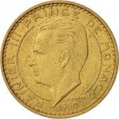 Monaco, Rainier III, 50 Francs, Cinquante, 1950, Paris, TTB, Aluminum-Bronze,...