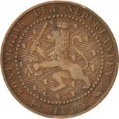Netherlands, William III, Cent, 1883, EF(40-45), Bronze, KM:107.1