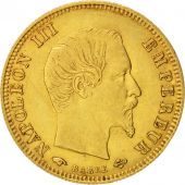 France, Napoleon III, 5 Francs, 1857, Paris, AU(50-53), Gold,...