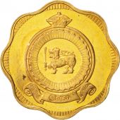Ceylon, Elizabeth II, 10 Cents, 1971, AU(55-58), Nickel-brass, KM:130