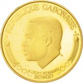 Gabon, 1000 Francs Bongo, 1969, Paris, SPL, Or, KM:6