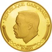 Gabon, 20000 Francs Bongo, Apollo 11, 1969, Paris, SPL, Or, KM:10